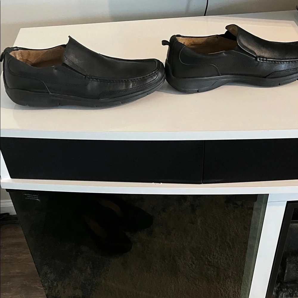 Florsheim Men's Black Slip-On Loafers Size 10.5 Design‎ for comfort. Like New.